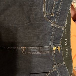 Lane Bryant TightTummy High Rise Straightleg sz 18